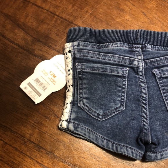 Wonder Nation Little Girl’s Shorts 12 Months - Picture 10 of 11